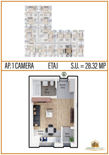 Tineretului, Militari Residence,